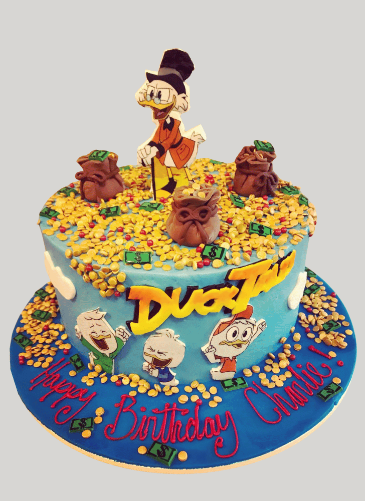 Beauteous Duck Tales Cake