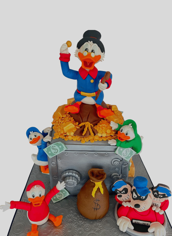 Charming Duck Tales Cake