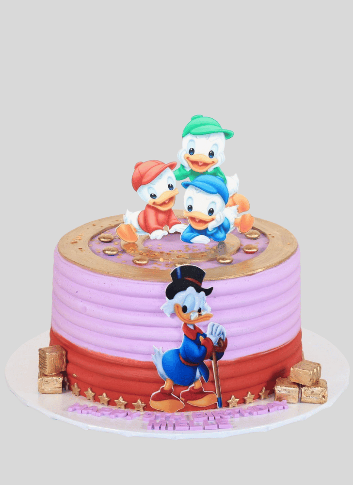 Classy Duck Tales Cake