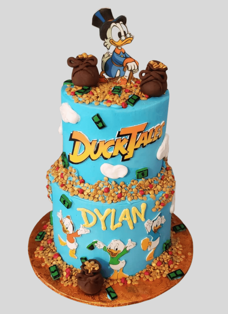 Cute Duck Tales Cake