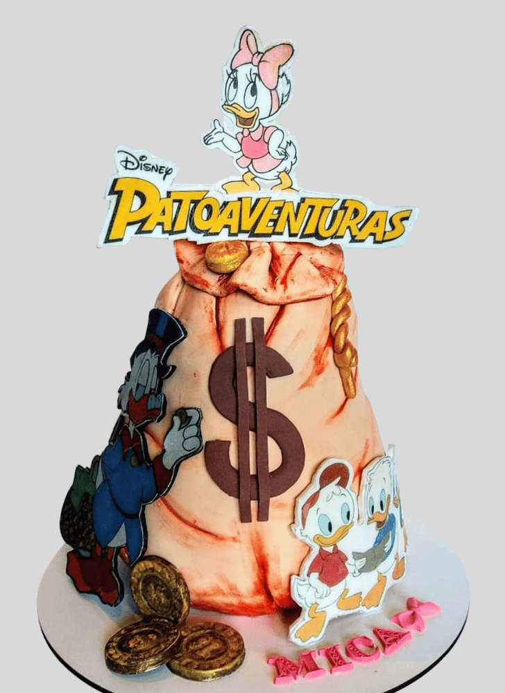 Delicate Duck Tales Cake