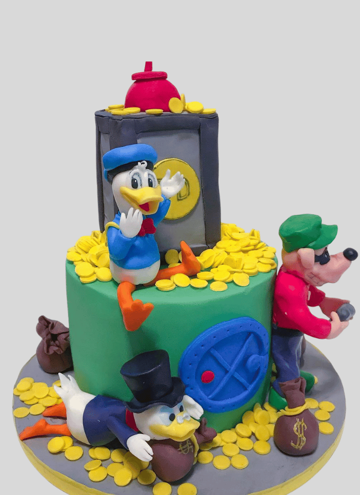 Elegant Duck Tales Cake