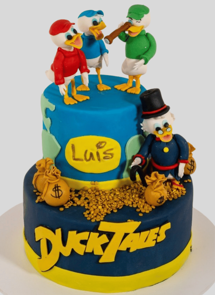 Fair Duck Tales Cake