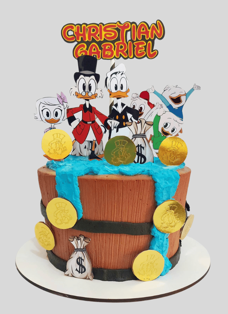 Fetching Duck Tales Cake