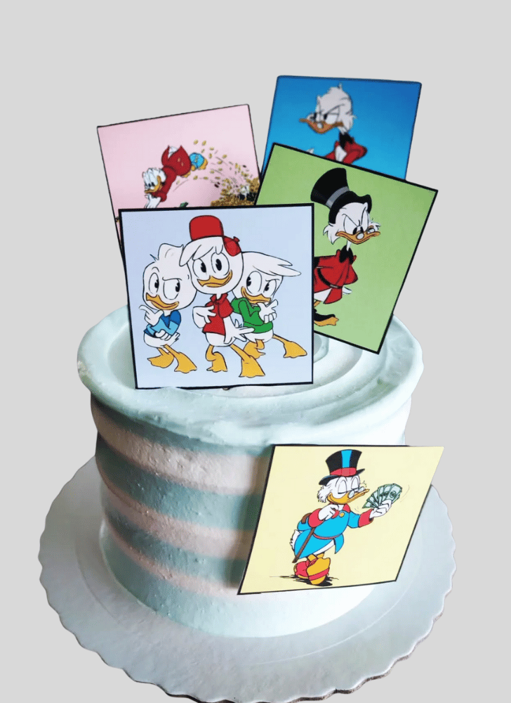 Graceful Duck Tales Cake