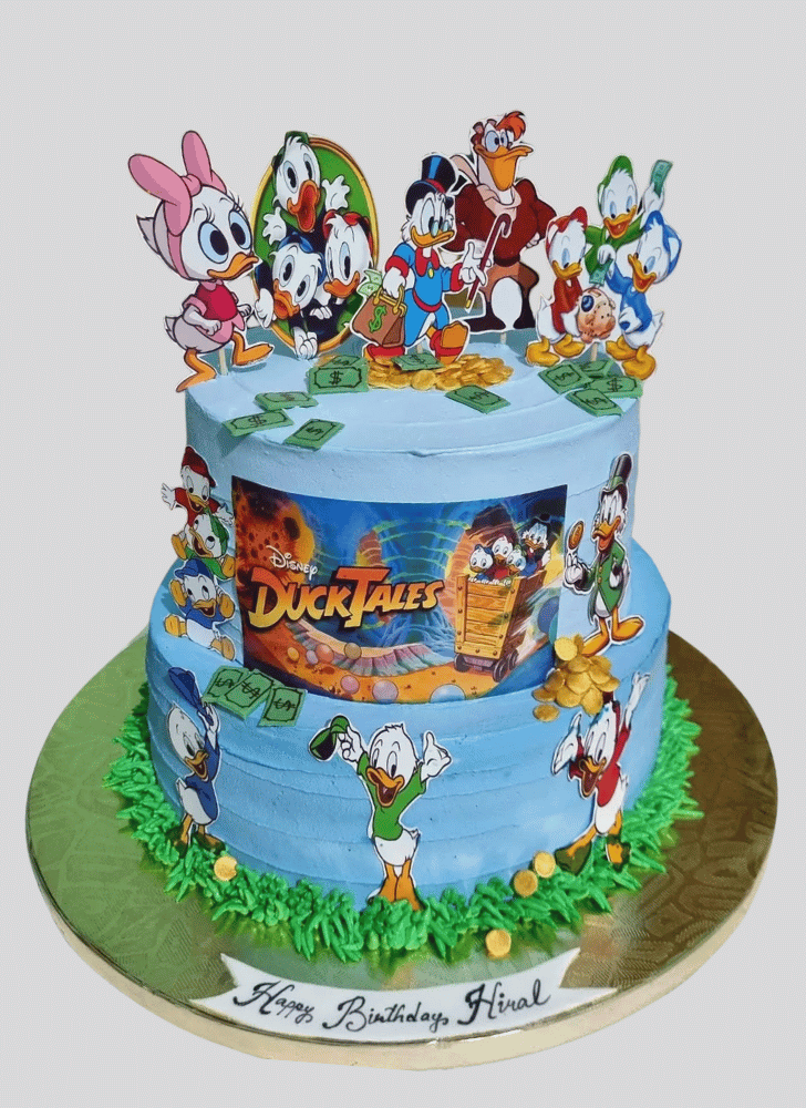 Lovely Duck Tales Cake Design