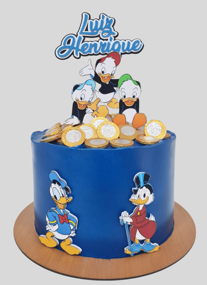 Magnetic Duck Tales Cake