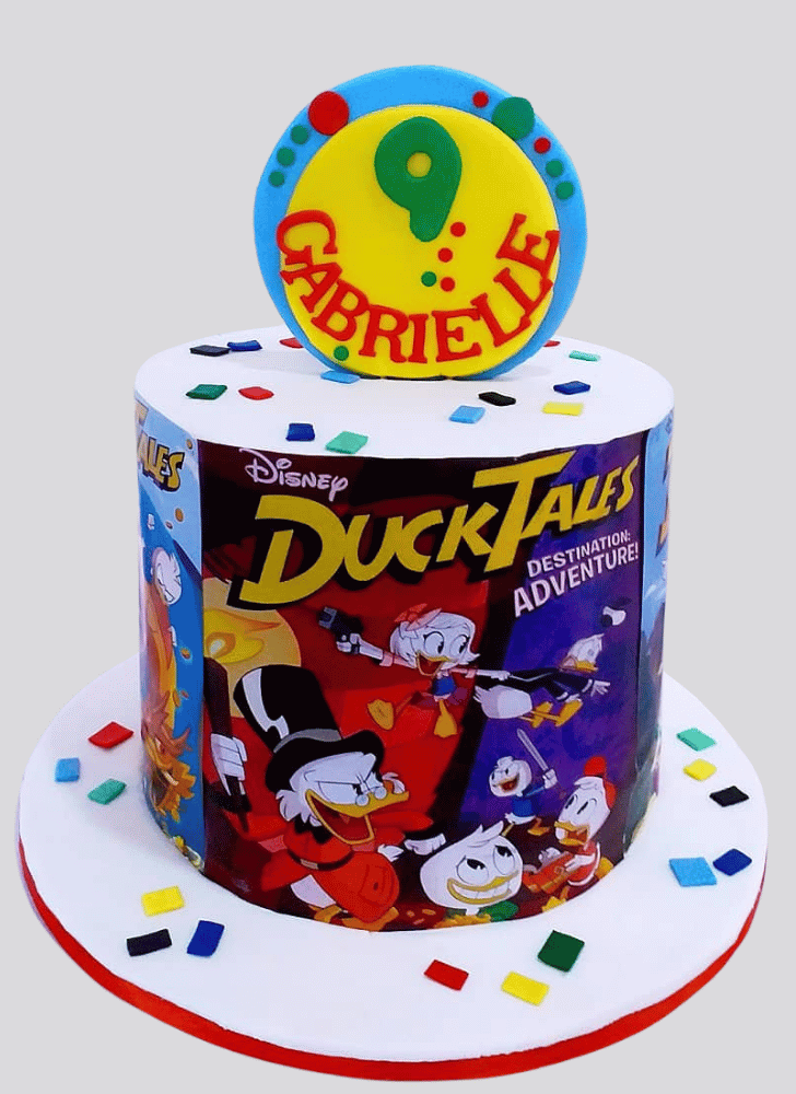 Mesmeric Duck Tales Cake