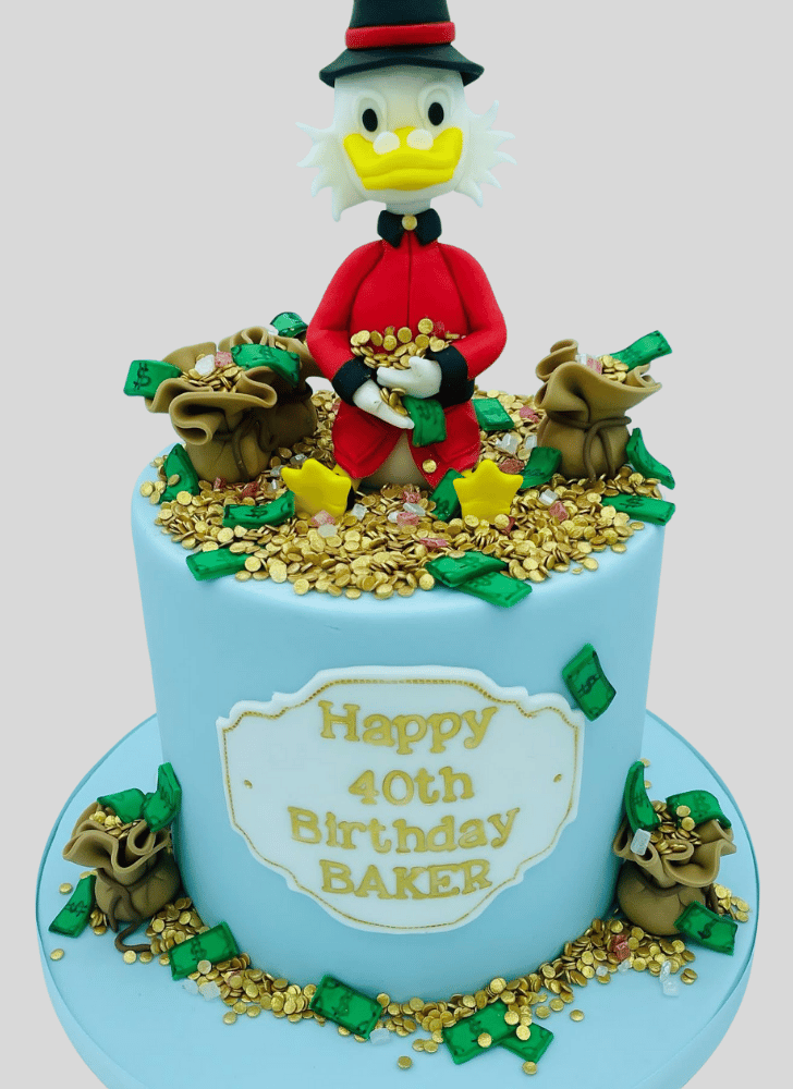 Pleasing Duck Tales Cake