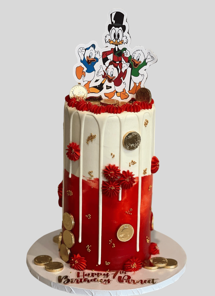 Pretty Duck Tales Cake