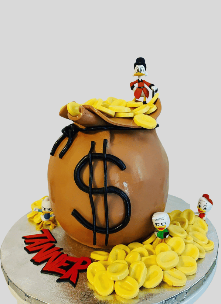 Refined Duck Tales Cake