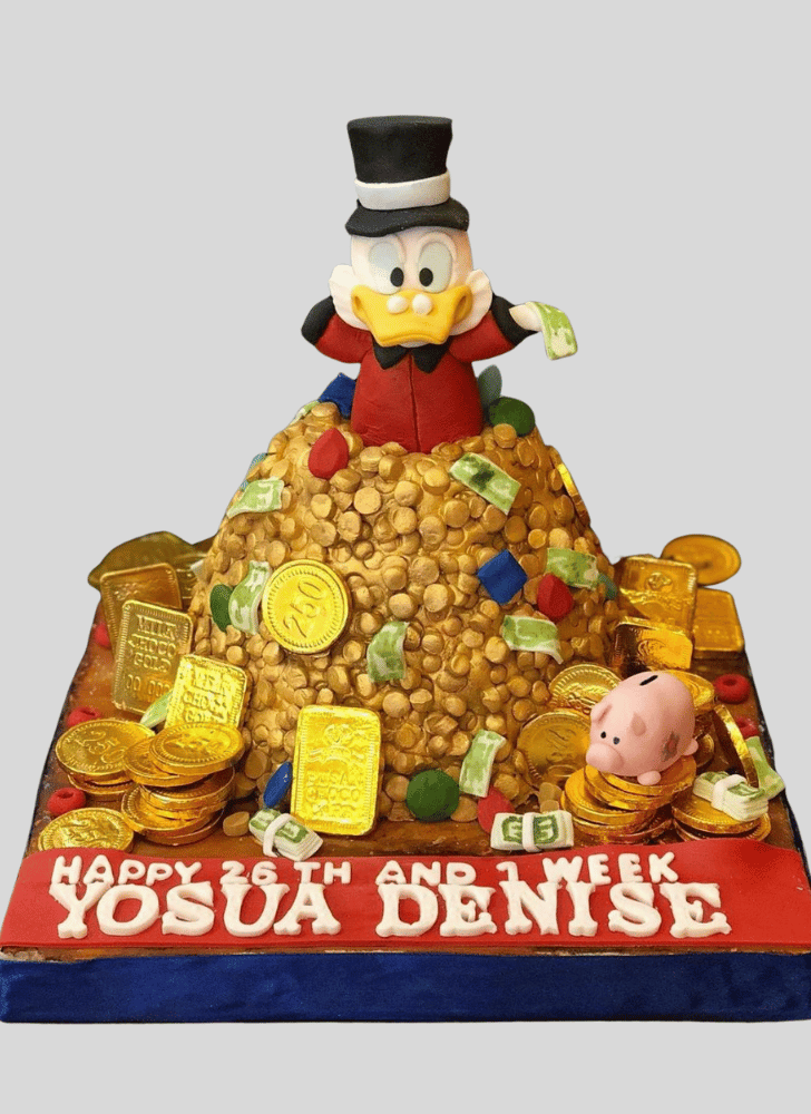 Shapely Duck Tales Cake