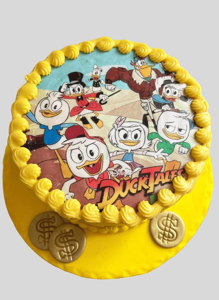Wonderful Duck Tales Cake Design