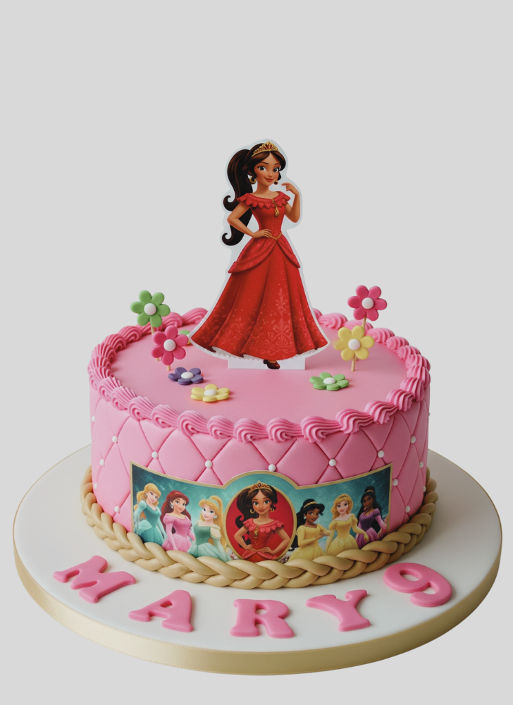 Adorable Elena Avalor Cake