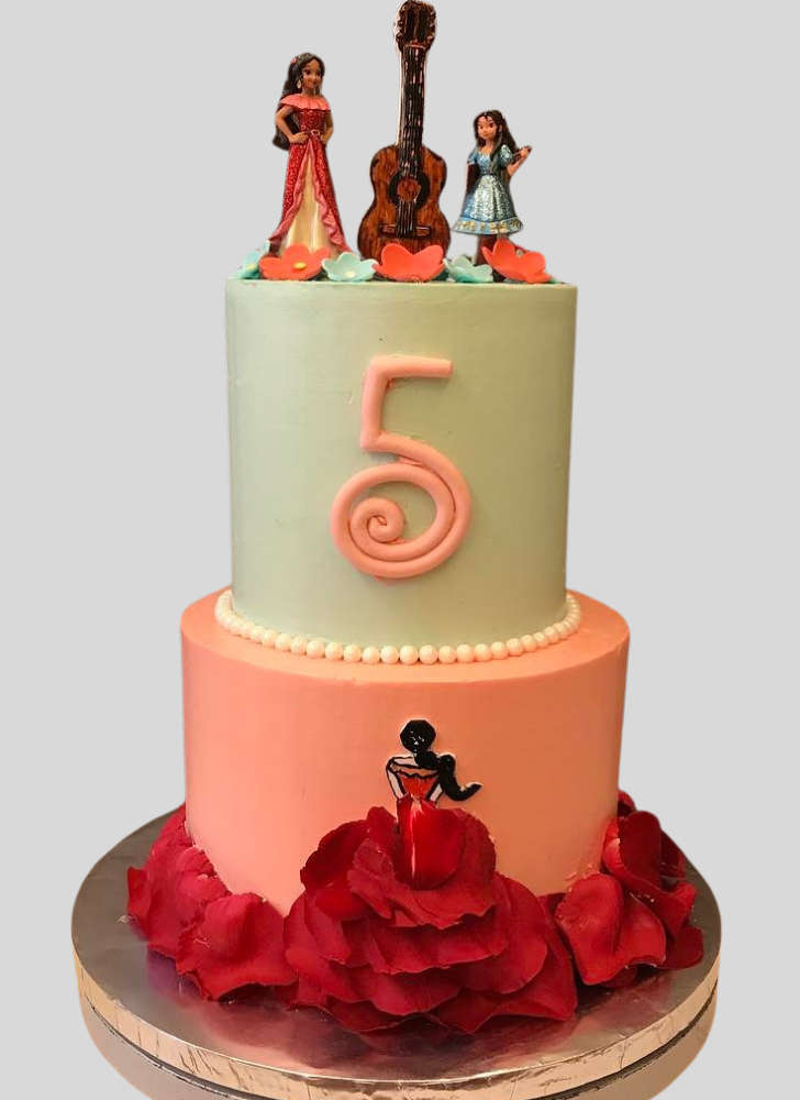 Captivating Elena Avalor Cake