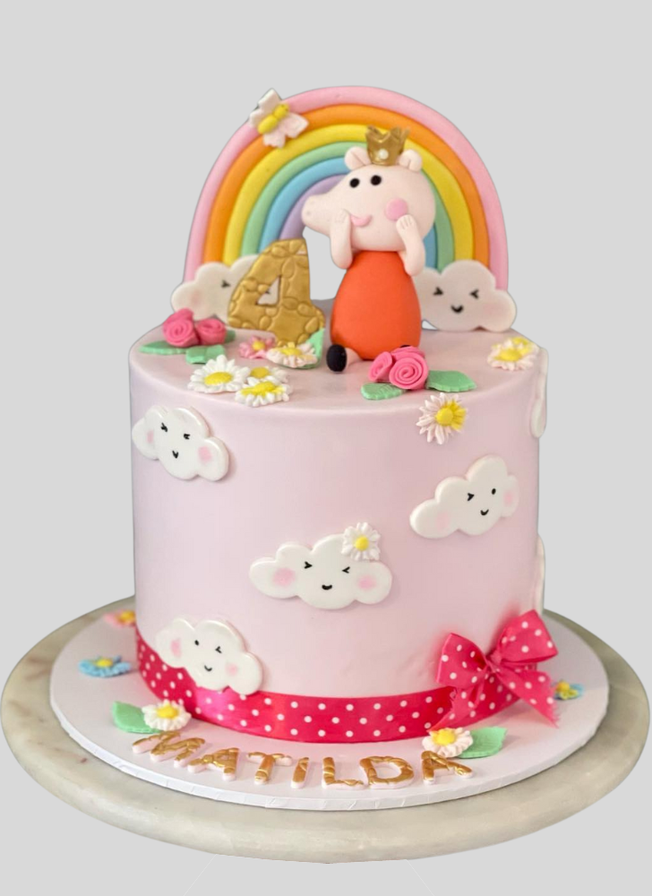 Adorable Peppa Cake