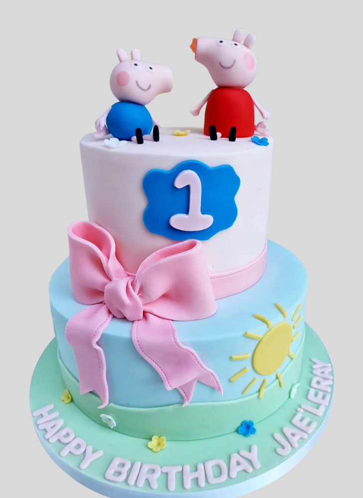 Angelic Peppa Cake