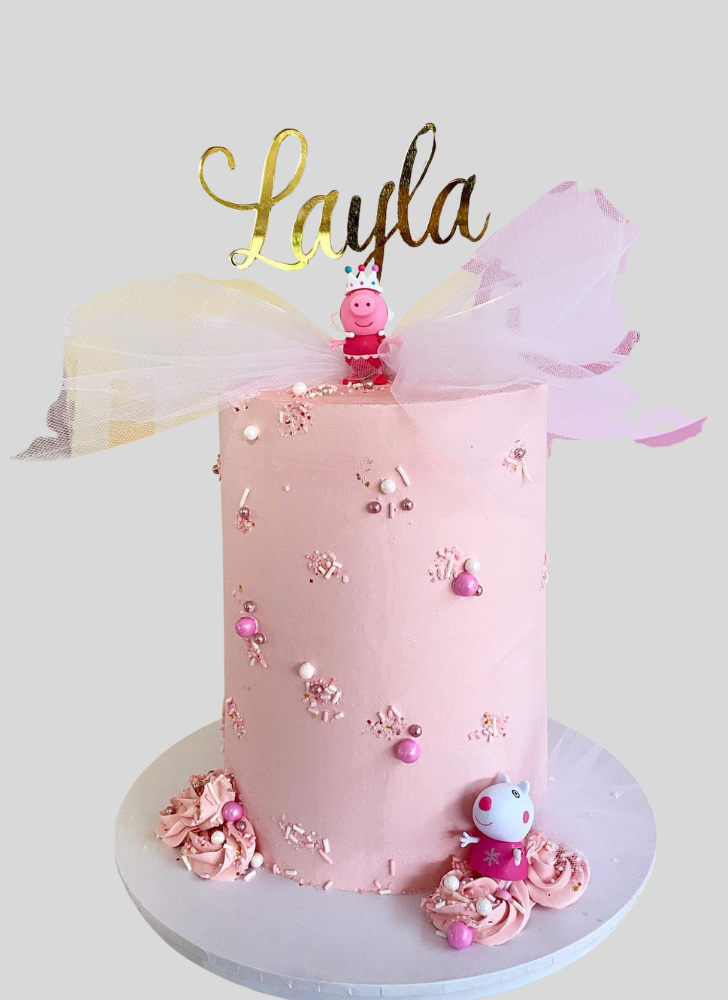 Beauteous Peppa Cake