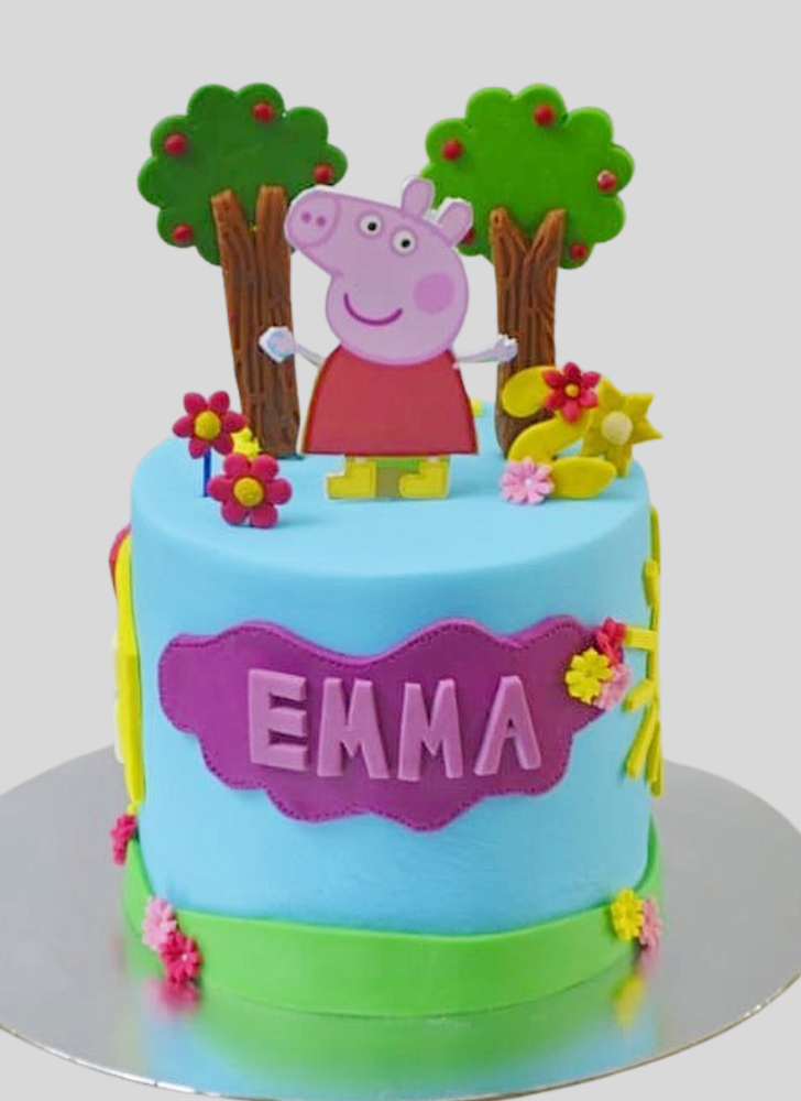 Captivating Peppa Cake