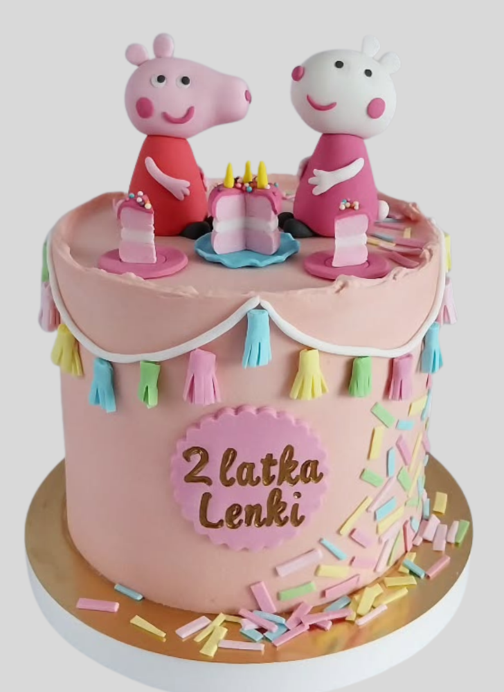 Classy Peppa Cake