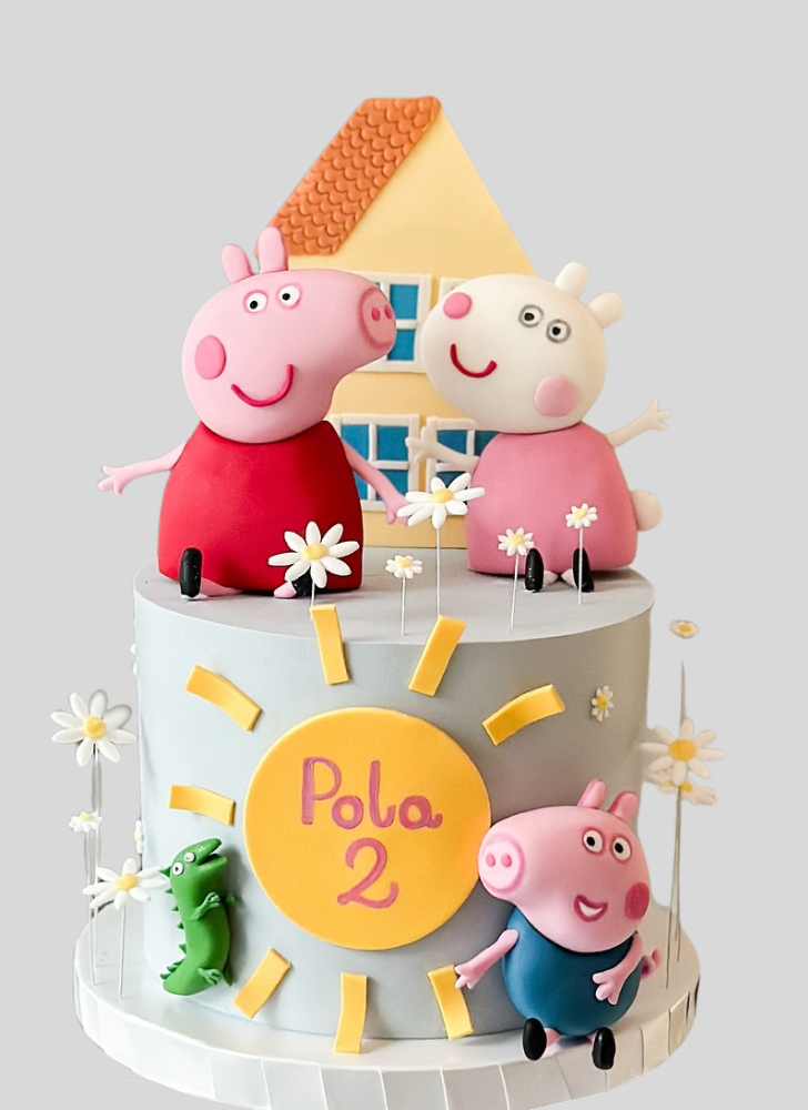 Fine Peppa Cake