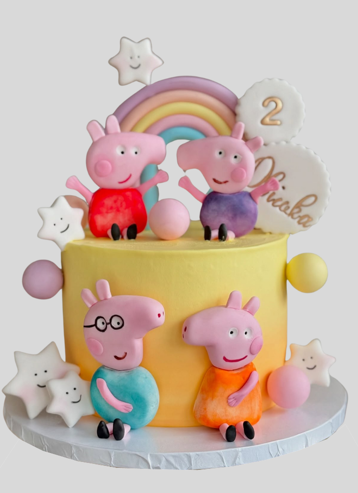 Good Looking Peppa Cake