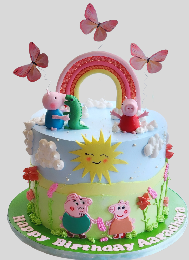 Ideal Peppa Cake
