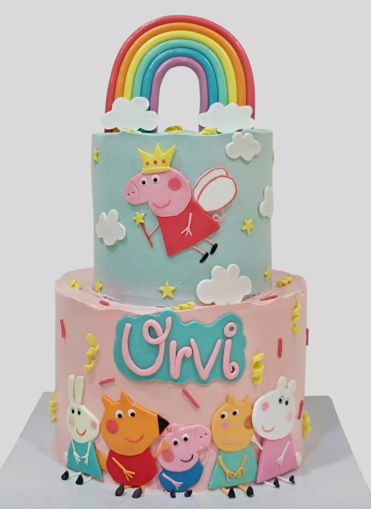 Inviting Peppa Cake