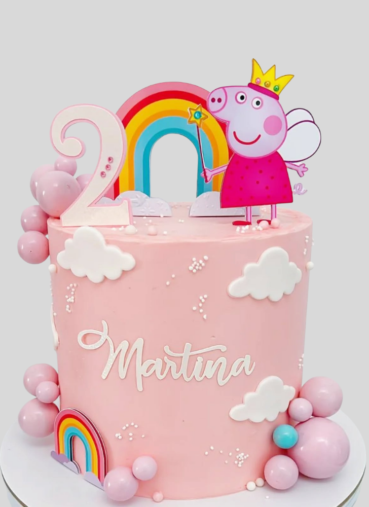 Magnetic Peppa Cake