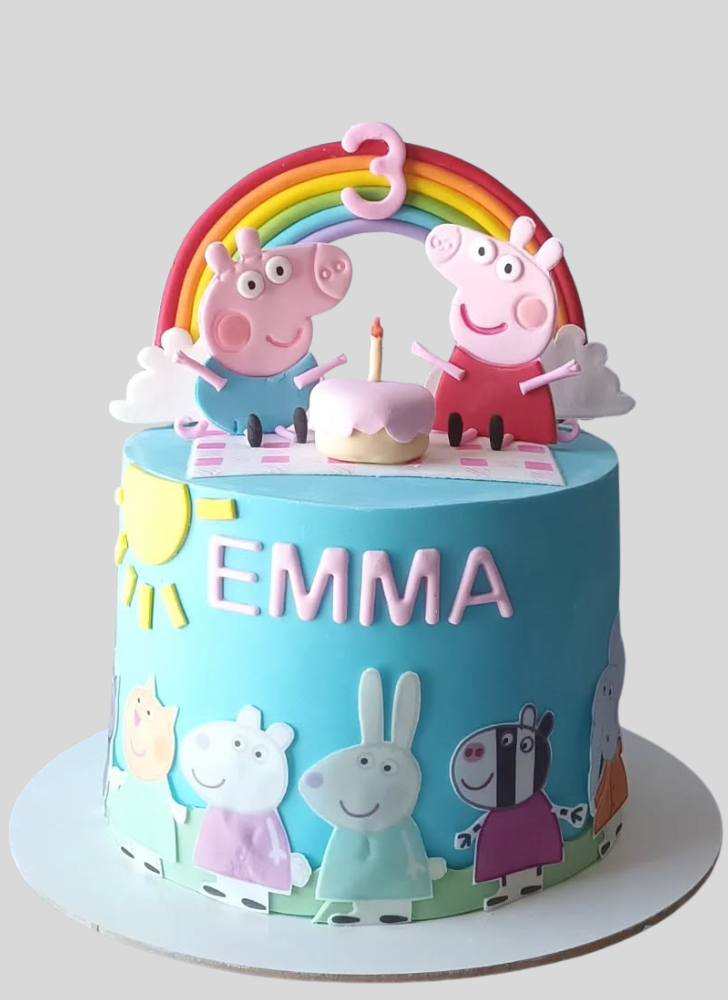 Nice Peppa Cake