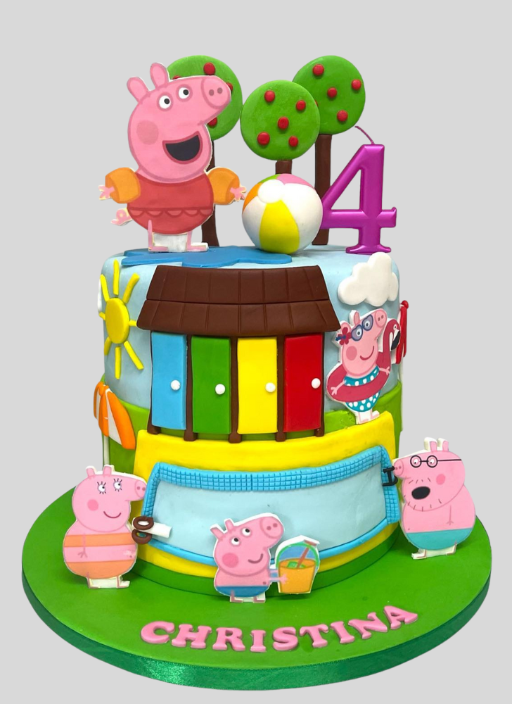 Pleasing Peppa Cake