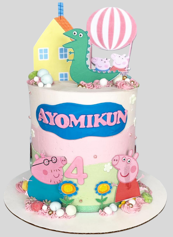 Pretty Peppa Cake