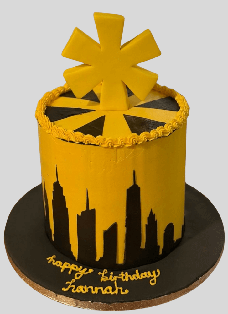 Admirable Thunderbolts Cake Design