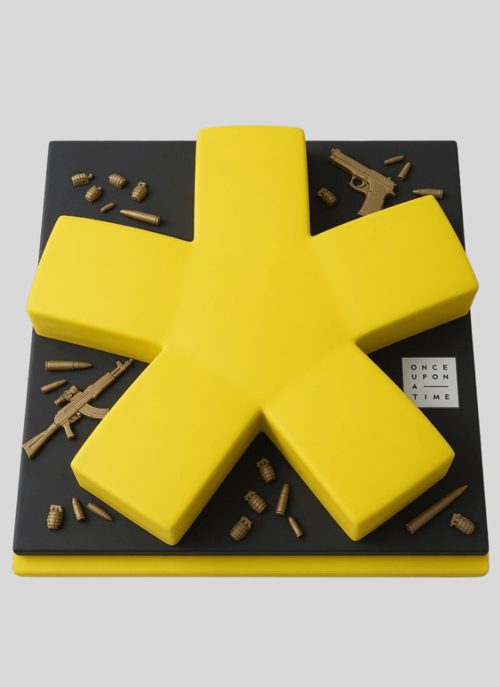 Adorable Thunderbolts Cake