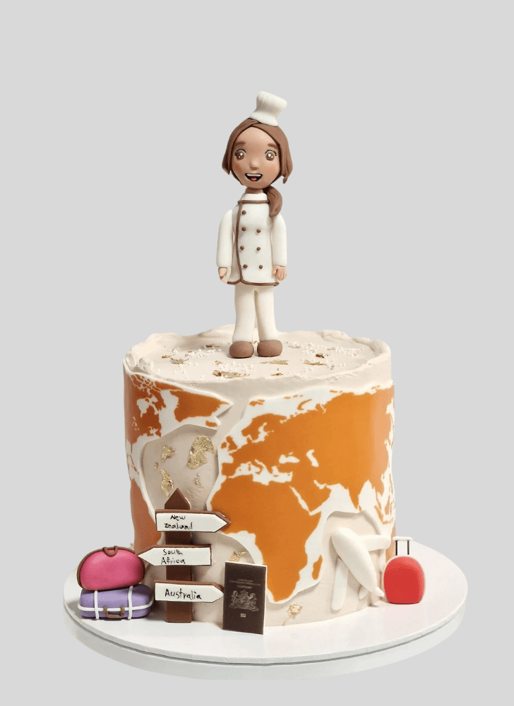 Elegant Chef Cake
