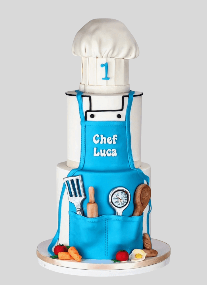 Inviting Chef Cake