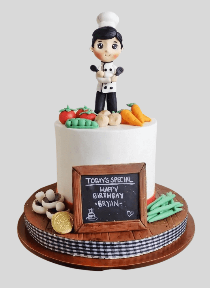 Mesmeric Chef Cake