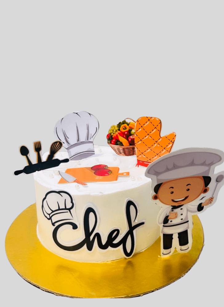 Wonderful Chef Cake Design