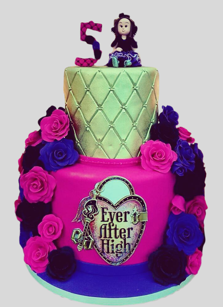 Angelic Ever After High Cake