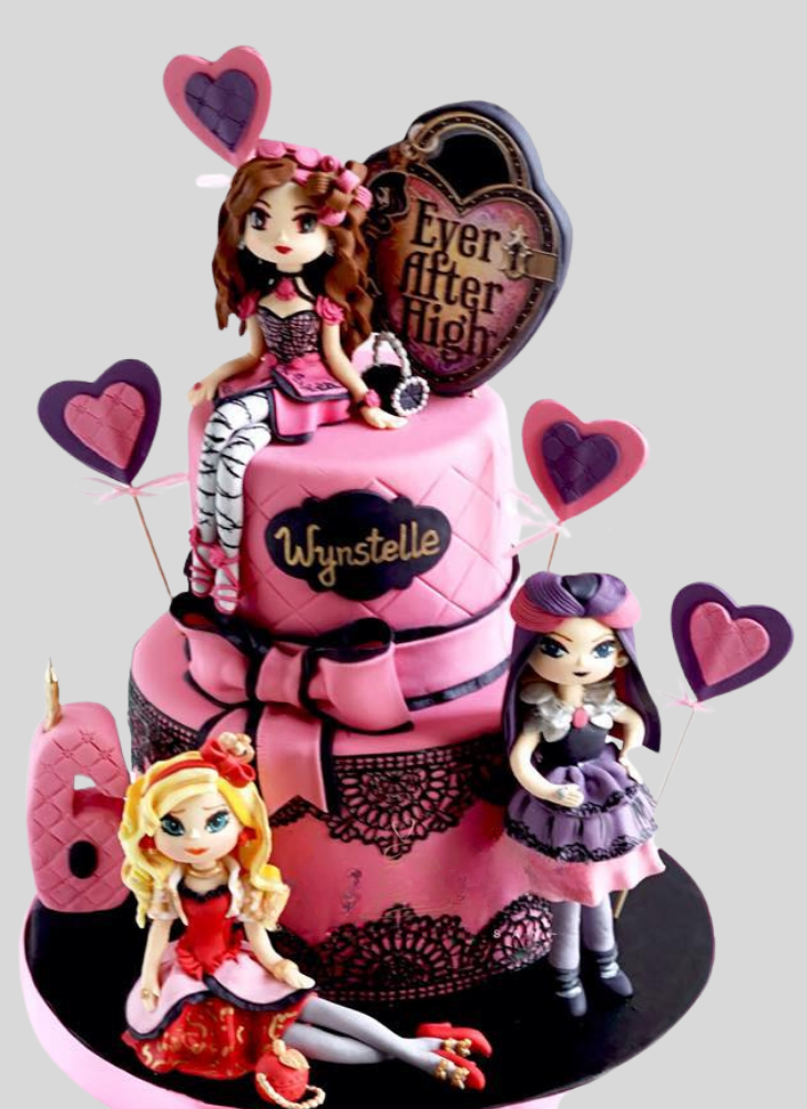 Appealing Ever After High Cake