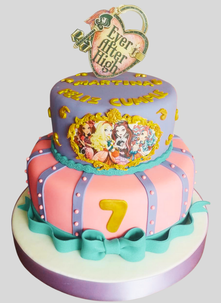Beauteous Ever After High Cake