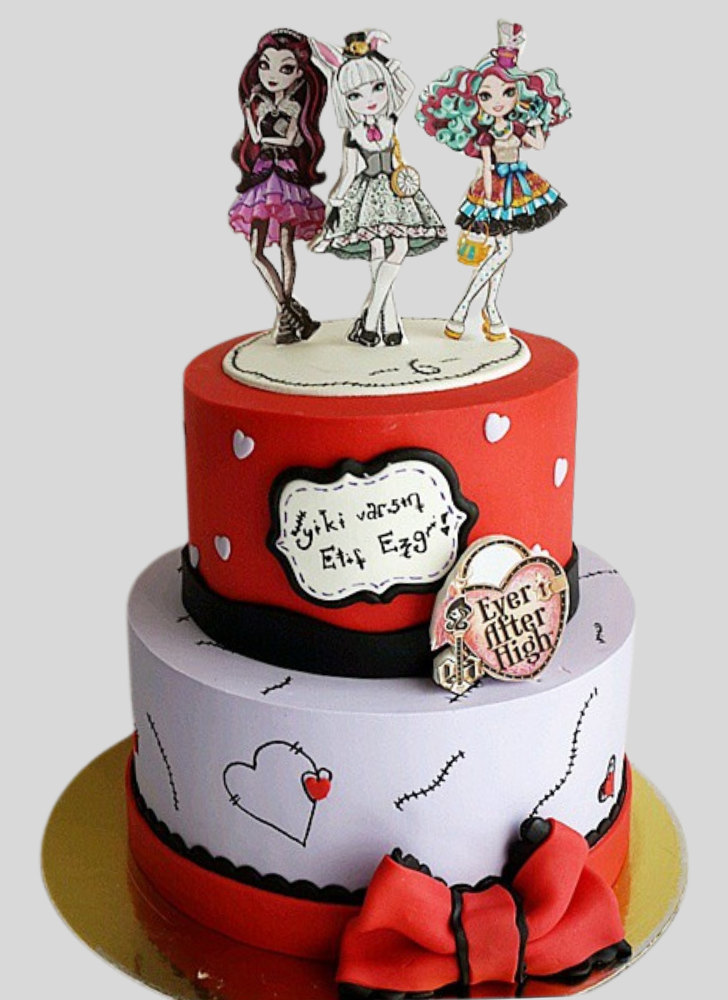 Dazzling Ever After High Cake
