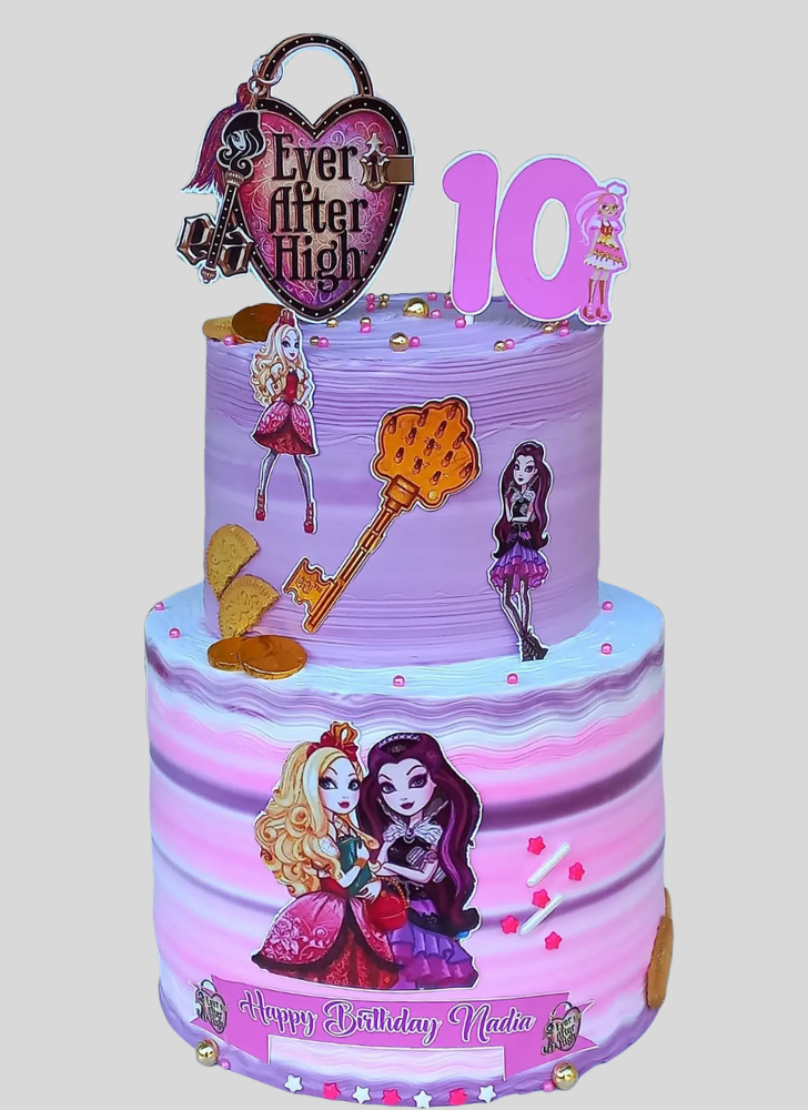 Elegant Ever After High Cake
