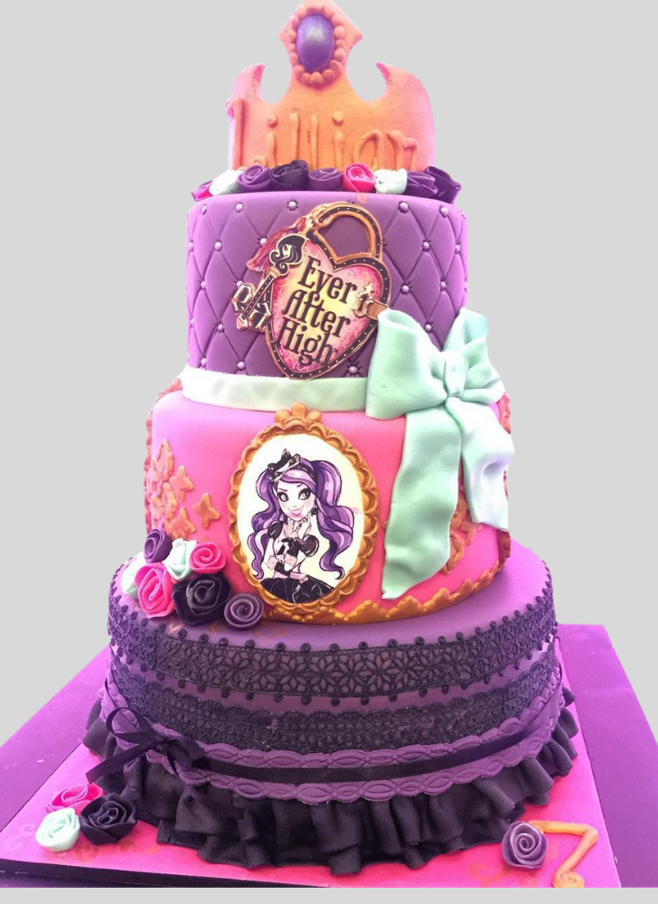 Enticing Ever After High Cake