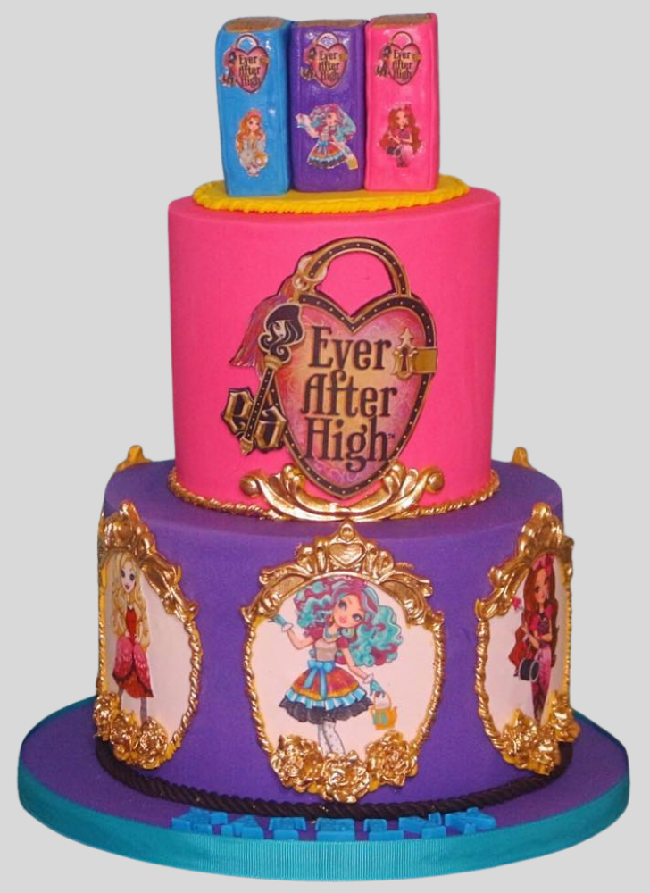 Fascinating Ever After High Cake