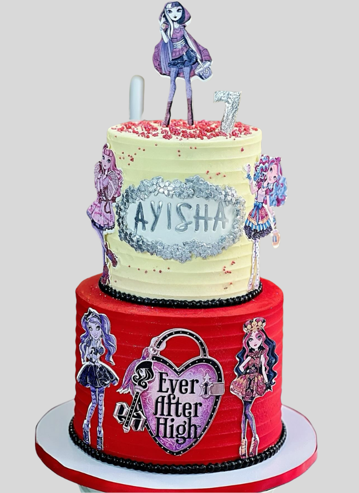 Fetching Ever After High Cake
