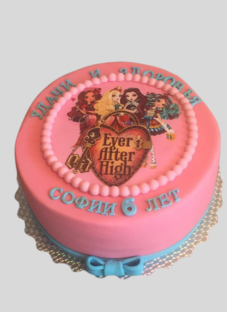 Lovely Ever After High Cake Design