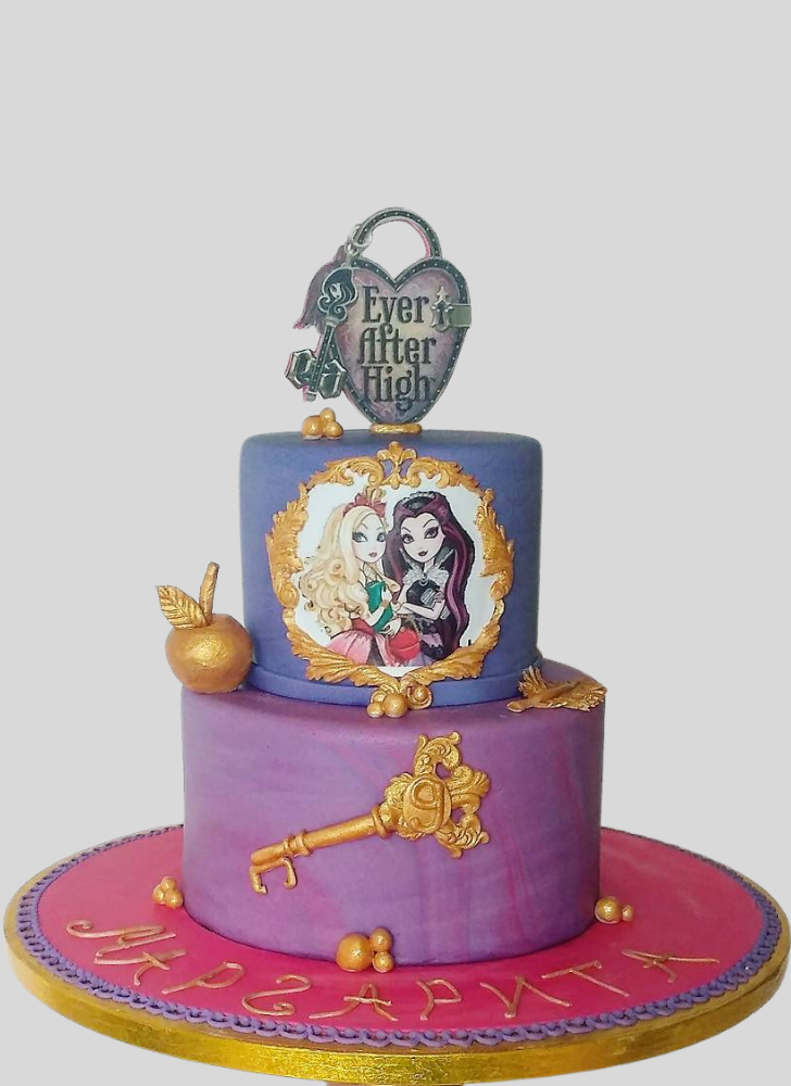 Shapely Ever After High Cake