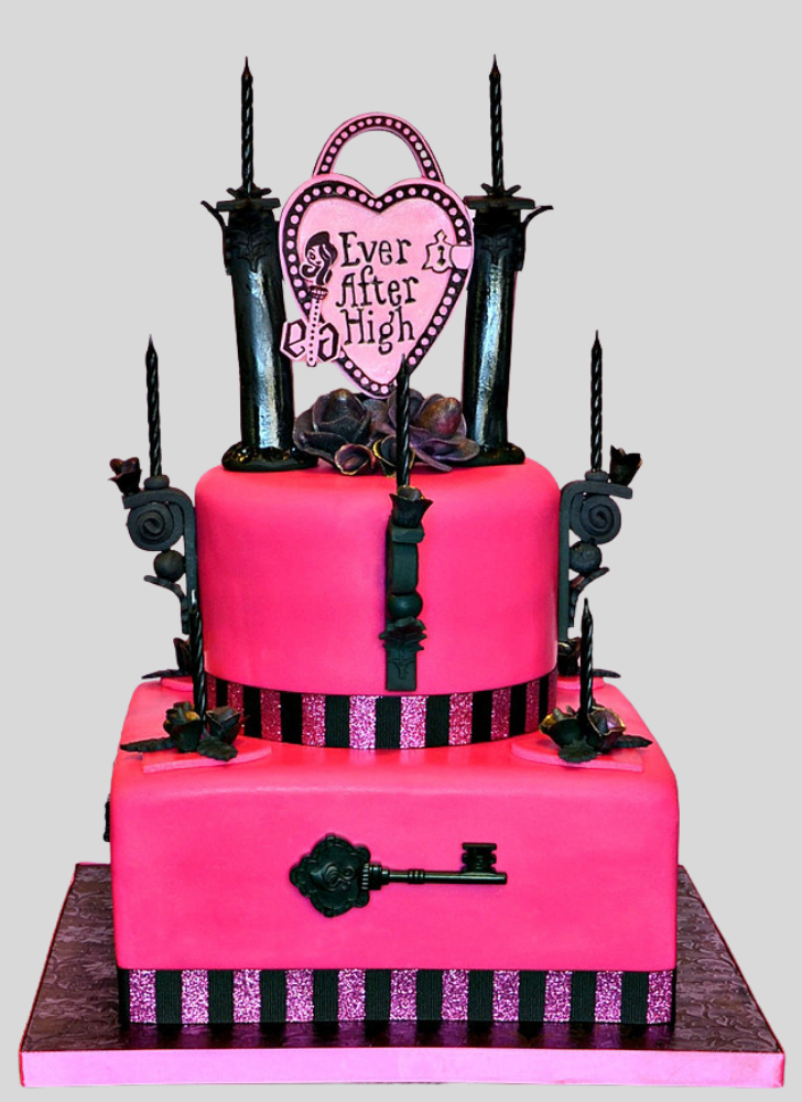 Stunning Ever After High Cake