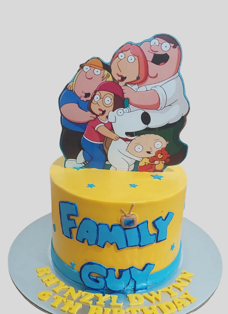 Appealing Family Guy Cake